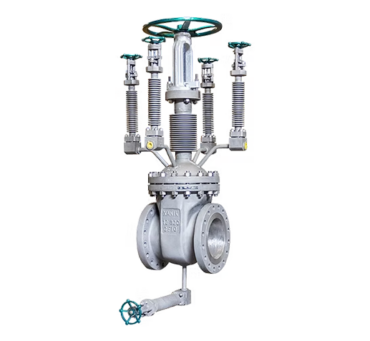 Gate Valve with Heat Dissipation Bonnet